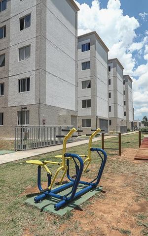 Apartamento à venda com 41m², 2 quartos e 1 vagaÁrea comum - Playground