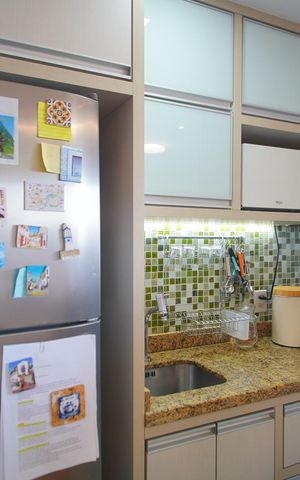 Apartamento à venda com 64m², 3 quartos e 1 vagaCozinha