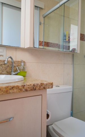 Apartamento à venda com 64m², 3 quartos e 1 vagaBanheiro da Suíte