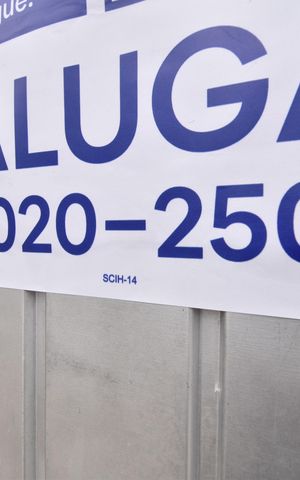 Casa para alugar com 45m², 2 quartos e 1 vagaPlaca