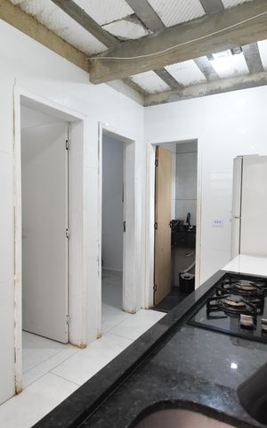 Casa para alugar com 45m², 2 quartos e 1 vagaSala/Cozinha