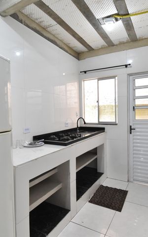 Casa para alugar com 45m², 2 quartos e 1 vagaSala/Cozinha