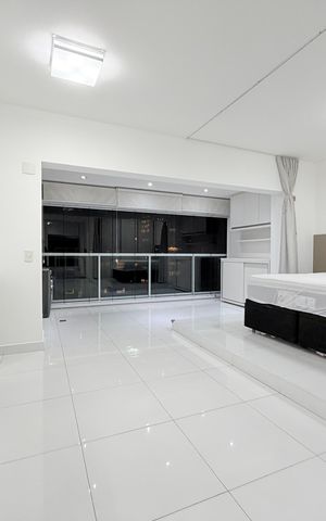Apartamento para alugar com 51m², 1 quarto e 1 vaga Apartamento para alugar com 51m², 1 quarto e 1 vagaStudio