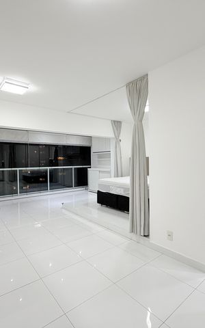 Apartamento para alugar com 51m², 1 quarto e 1 vaga Apartamento para alugar com 51m², 1 quarto e 1 vagaStudio