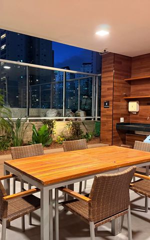 Apartamento para alugar com 51m², 1 quarto e 1 vaga