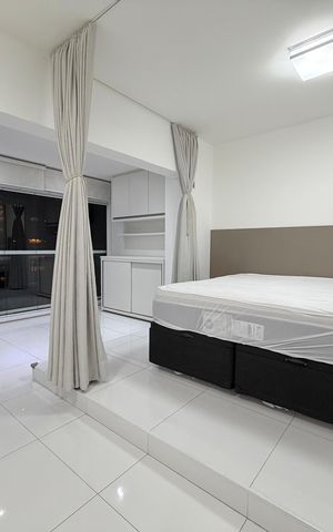 Apartamento para alugar com 51m², 1 quarto e 1 vaga Apartamento para alugar com 51m², 1 quarto e 1 vagaStudio