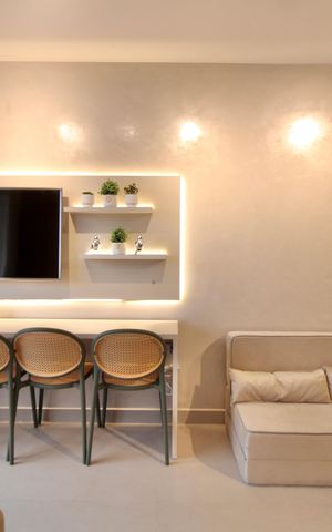 Apartamento à venda com 32m², 1 quarto e 1 vaga Apartamento à venda com 32m², 1 quarto e 1 vagaSala