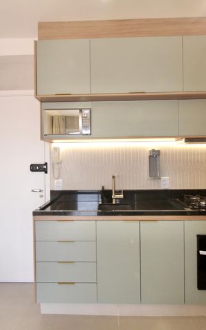 Apartamento à venda com 32m², 1 quarto e 1 vaga Apartamento à venda com 32m², 1 quarto e 1 vagaCozinha