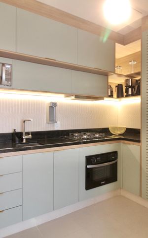 Apartamento à venda com 32m², 1 quarto e 1 vaga Apartamento à venda com 32m², 1 quarto e 1 vagaCozinha