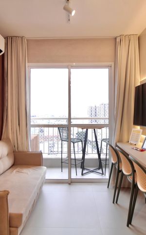 Apartamento à venda com 32m², 1 quarto e 1 vaga Apartamento à venda com 32m², 1 quarto e 1 vagaSala