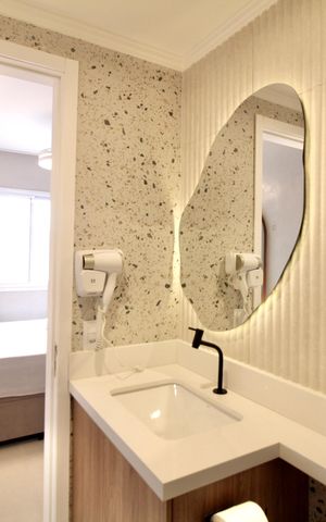 Apartamento à venda com 32m², 1 quarto e 1 vaga Apartamento à venda com 32m², 1 quarto e 1 vagaBanheiro