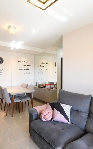 Apartamento à venda com 69m², 2 quartos e 1 vagaSala e Cozinha