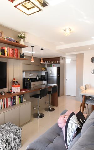 Apartamento à venda com 69m², 2 quartos e 1 vagaSala e Cozinha