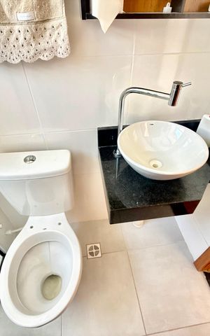 Apartamento para alugar com 48m², 2 quartos e 1 vaga Apartamento para alugar com 48m², 2 quartos e 1 vagaBanheiro Social