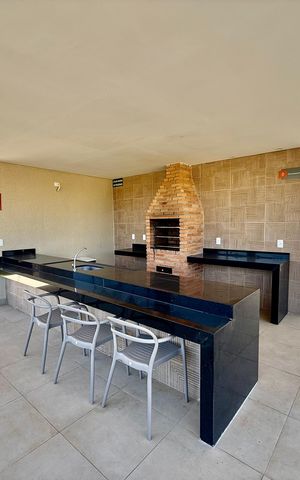 Apartamento para alugar com 48m², 2 quartos e 1 vaga Apartamento para alugar com 48m², 2 quartos e 1 vagaÁrea comum - Churrasqueira