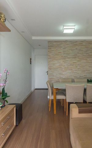 Apartamento à venda com 77m², 3 quartos e 2 vagas Apartamento à venda com 77m², 3 quartos e 2 vagasSala