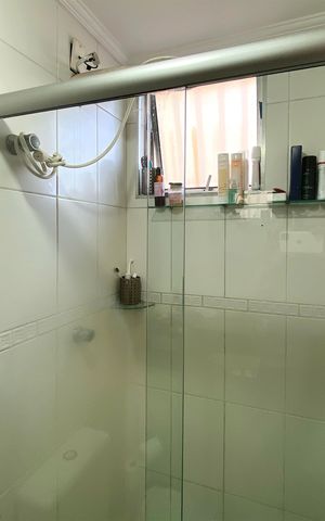 Apartamento à venda com 72m², 3 quartos e 1 vaga Apartamento à venda com 72m², 3 quartos e 1 vagaBanheiro da Suíte