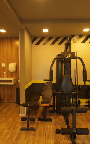 Apartamento para alugar com 28m², 1 quarto e sem vagaÁrea comum - Academia