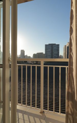 Apartamento para alugar com 28m², 1 quarto e sem vagaVaranda