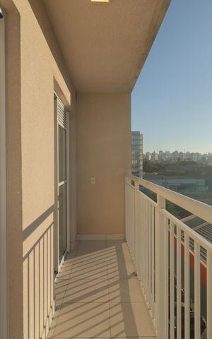 Apartamento para alugar com 28m², 1 quarto e sem vagaVaranda