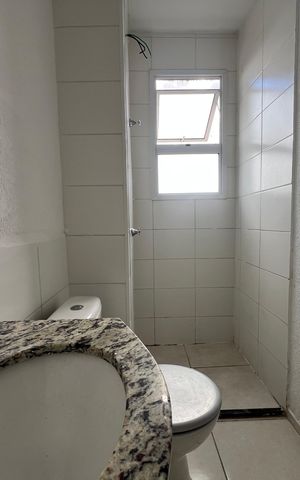 Apartamento à venda com 43m², 2 quartos e 1 vaga Apartamento à venda com 43m², 2 quartos e 1 vagaBanheiro Social