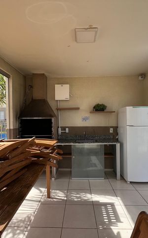 Apartamento à venda com 43m², 2 quartos e 1 vaga Apartamento à venda com 43m², 2 quartos e 1 vagaÁrea comum - Churrasqueira