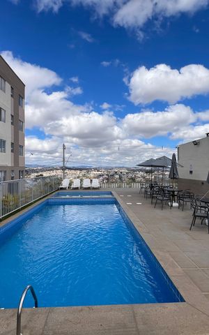 Apartamento à venda com 43m², 2 quartos e 1 vaga Apartamento à venda com 43m², 2 quartos e 1 vagaÁrea comum - Piscina