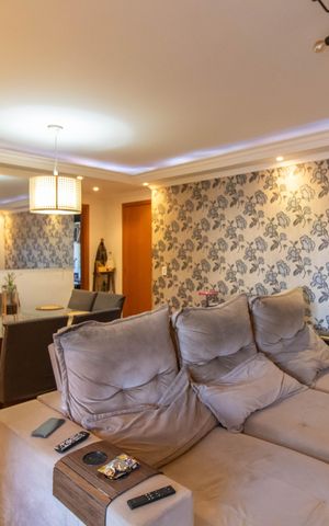 Apartamento à venda com 75m², 3 quartos e 1 vaga Apartamento à venda com 75m², 3 quartos e 1 vagaSala