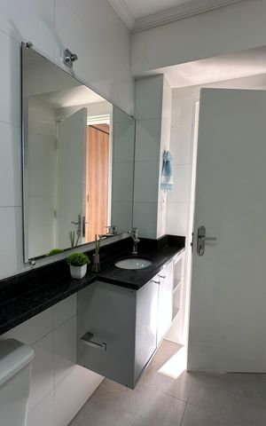 Apartamento para alugar com 103m², 3 quartos e 1 vaga Apartamento para alugar com 103m², 3 quartos e 1 vagaBanheiro da Suíte 3