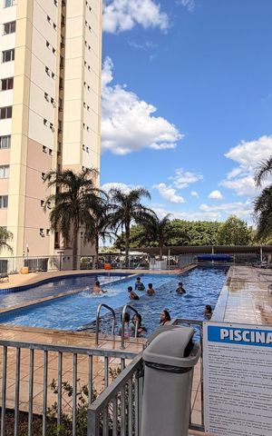 Apartamento para alugar com 65m², 3 quartos e 2 vagasÁrea comum - Piscina