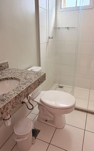Apartamento para alugar com 65m², 3 quartos e 2 vagasBanheiro da Suíte
