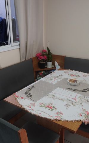 Casa de condomínio à venda com 130m², 2 quartos e 2 vagasSala de Jantar