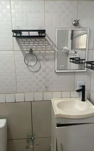 Studio para alugar com 22m², 1 quarto e sem vaga Studio para alugar com 22m², 1 quarto e sem vagaBanheiro social