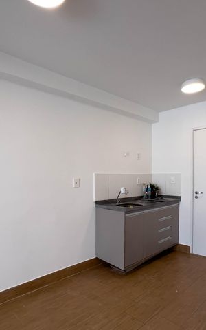 Apartamento à venda com 33m², 1 quarto e sem vaga Apartamento à venda com 33m², 1 quarto e sem vagaSala e cozinha