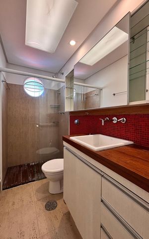 Apartamento para alugar com 98m², 2 quartos e 1 vaga Apartamento para alugar com 98m², 2 quartos e 1 vagaBanheiro Social