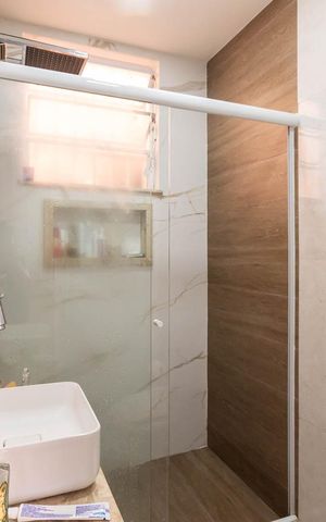 Apartamento à venda com 38m², 1 quarto e sem vagaBanheiro Suíte