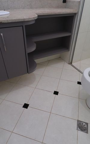 Apartamento para alugar com 217m², 3 quartos e 2 vagasBanheiro do Quarto 1