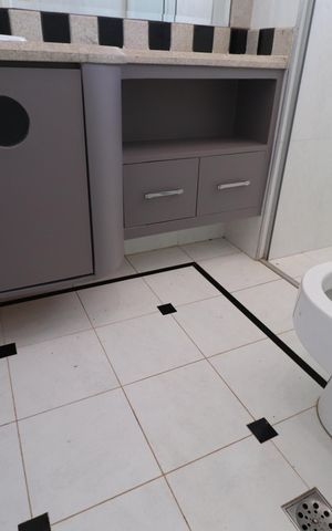 Apartamento para alugar com 217m², 3 quartos e 2 vagasBanheiro do Quarto 2