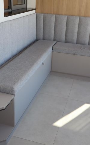 Apartamento para alugar com 67m², 2 quartos e 1 vagaVaranda da Sala