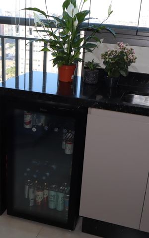Apartamento para alugar com 67m², 2 quartos e 1 vagaVaranda da Sala