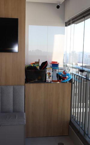 Apartamento para alugar com 67m², 2 quartos e 1 vagaVaranda da Sala