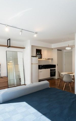 Studio para alugar com 38m², 1 quarto e 1 vaga Studio para alugar com 38m², 1 quarto e 1 vagaStudio