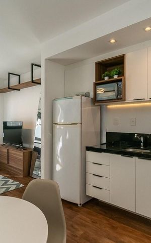 Studio para alugar com 38m², 1 quarto e 1 vaga Studio para alugar com 38m², 1 quarto e 1 vagaStudio