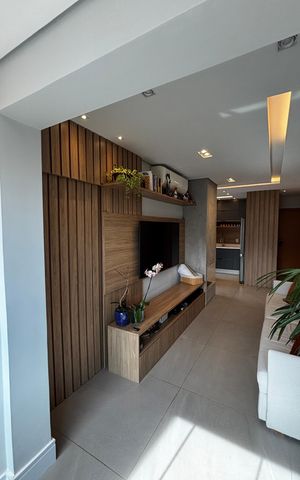 Apartamento à venda com 73m², 2 quartos e 2 vagas Apartamento à venda com 73m², 2 quartos e 2 vagasSala - Sala de Jantar - Varanda