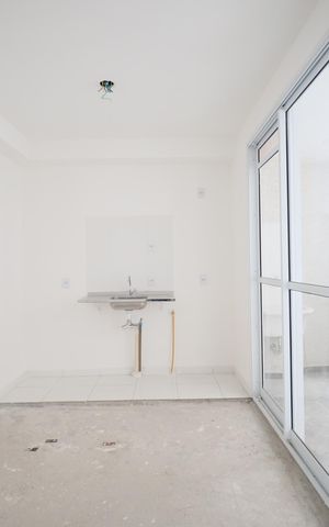 Apartamento para alugar com 44m², 2 quartos e 1 vagaSala/Cozinha