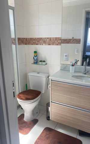 Apartamento para alugar com 72m², 3 quartos e 1 vaga Apartamento para alugar com 72m², 3 quartos e 1 vagaBanheiro