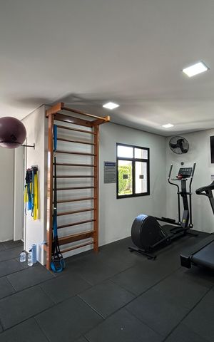 Apartamento à venda com 74m², 3 quartos e 2 vagas Apartamento à venda com 74m², 3 quartos e 2 vagasAcademia