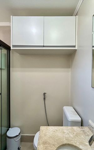 Apartamento à venda com 74m², 3 quartos e 2 vagas Apartamento à venda com 74m², 3 quartos e 2 vagasBanheiro do Quarto 1