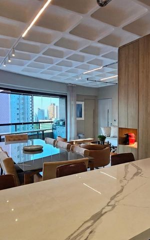 Apartamento à venda com 185m², 4 quartos e 4 vagas Apartamento à venda com 185m², 4 quartos e 4 vagasSala
