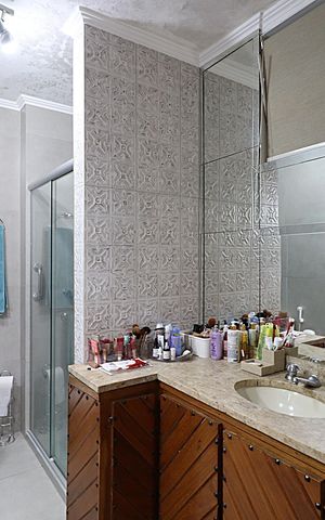 Apartamento à venda com 207m², 3 quartos e 1 vagaBanheiro da Suíte